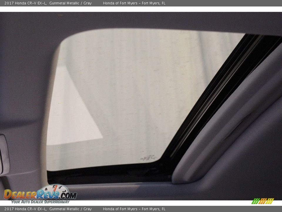 2017 Honda CR-V EX-L Gunmetal Metallic / Gray Photo #26