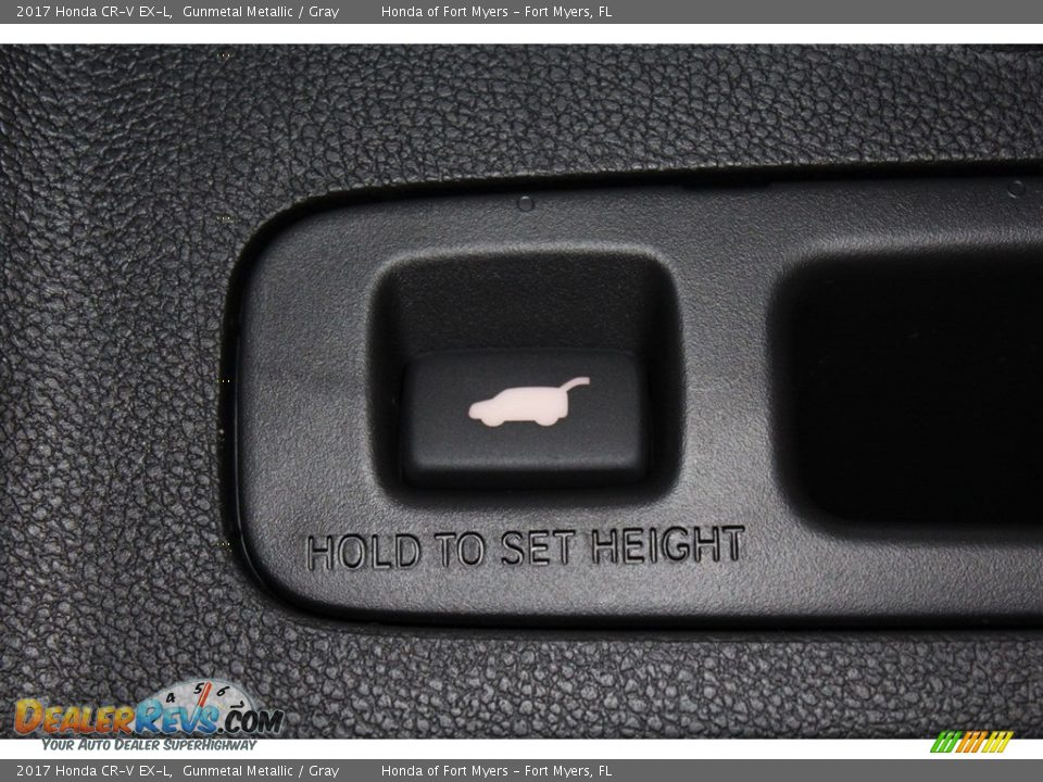2017 Honda CR-V EX-L Gunmetal Metallic / Gray Photo #30