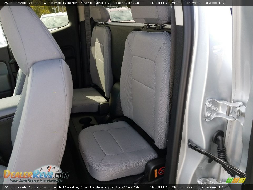 2018 Chevrolet Colorado WT Extended Cab 4x4 Silver Ice Metallic / Jet Black/Dark Ash Photo #6
