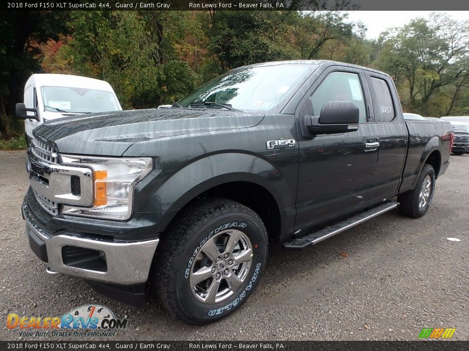 2018 Ford F150 XLT SuperCab 4x4 Guard / Earth Gray Photo #6