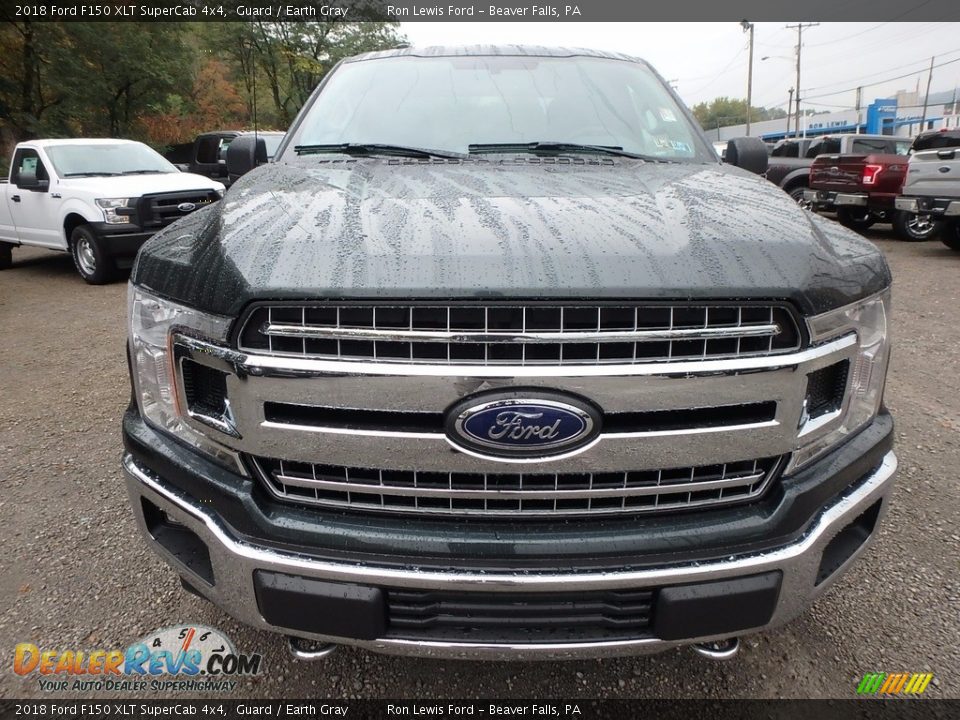 2018 Ford F150 XLT SuperCab 4x4 Guard / Earth Gray Photo #7