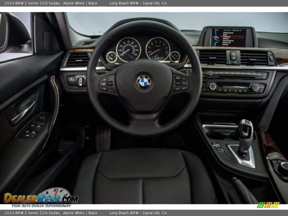 2014 BMW 3 Series 320i Sedan Alpine White / Black Photo #4