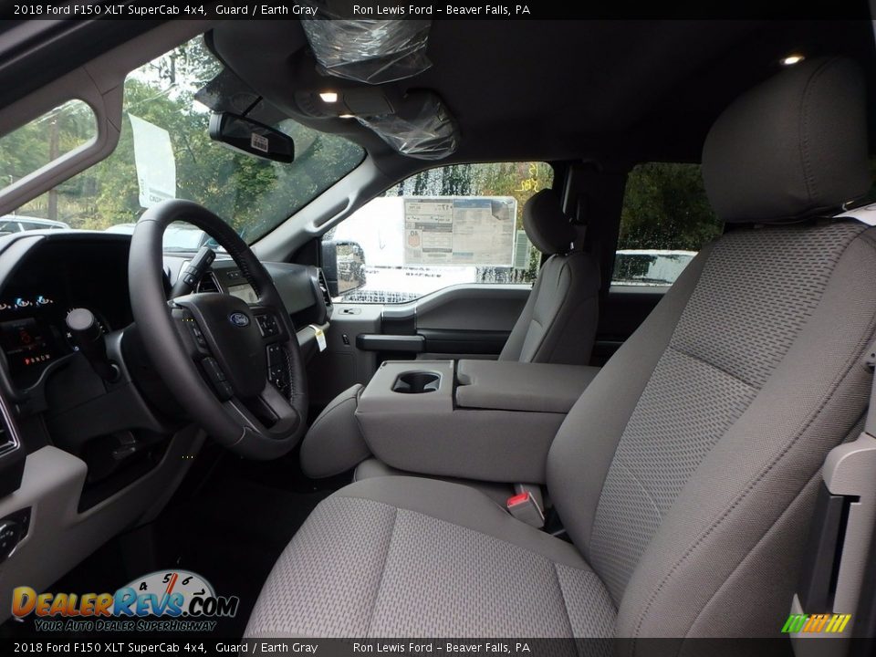 2018 Ford F150 XLT SuperCab 4x4 Guard / Earth Gray Photo #10