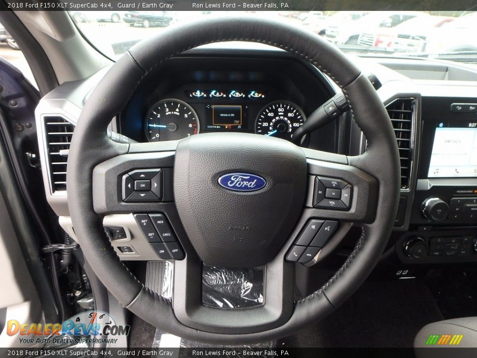 2018 Ford F150 XLT SuperCab 4x4 Steering Wheel Photo #17