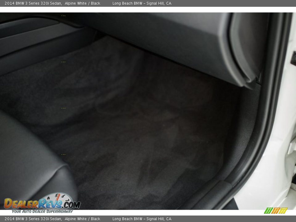 2014 BMW 3 Series 320i Sedan Alpine White / Black Photo #21