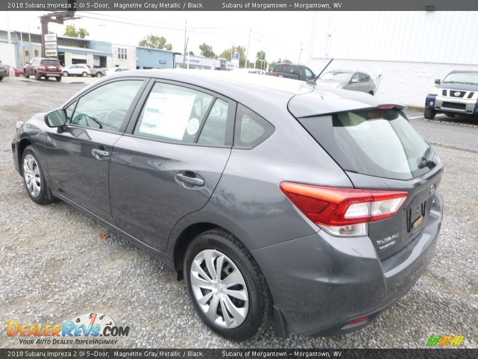 2018 Subaru Impreza 2.0i 5-Door Magnetite Gray Metallic / Black Photo #6