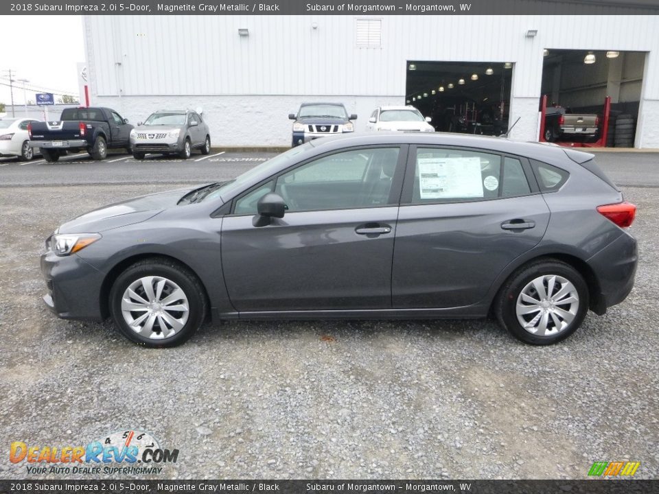 2018 Subaru Impreza 2.0i 5-Door Magnetite Gray Metallic / Black Photo #7