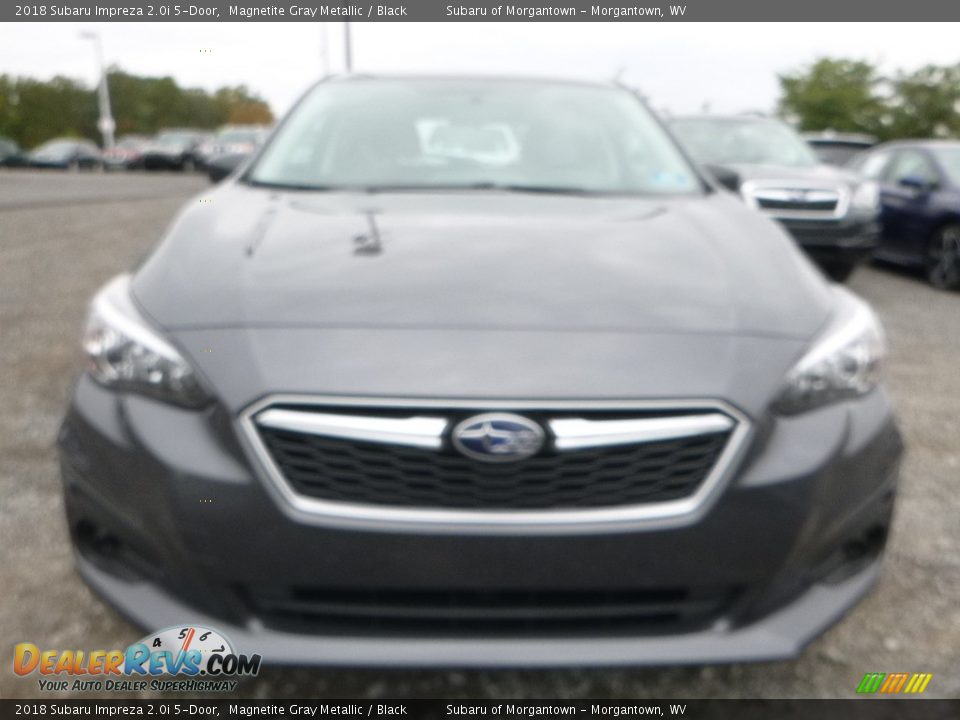 2018 Subaru Impreza 2.0i 5-Door Magnetite Gray Metallic / Black Photo #9