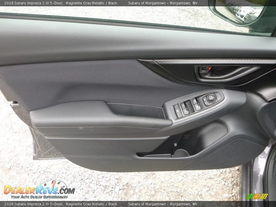 2018 Subaru Impreza 2.0i 5-Door Magnetite Gray Metallic / Black Photo #14
