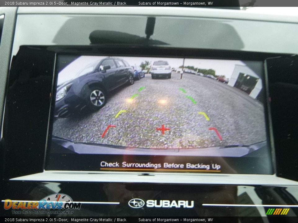2018 Subaru Impreza 2.0i 5-Door Magnetite Gray Metallic / Black Photo #17