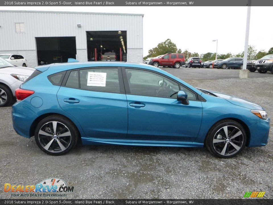 Island Blue Pearl 2018 Subaru Impreza 2.0i Sport 5-Door Photo #3