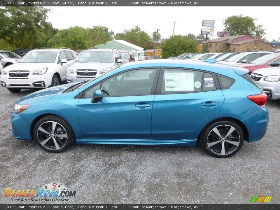 Island Blue Pearl 2018 Subaru Impreza 2.0i Sport 5-Door Photo #7