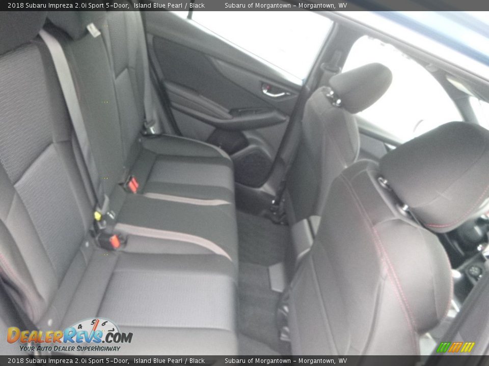 2018 Subaru Impreza 2.0i Sport 5-Door Island Blue Pearl / Black Photo #13