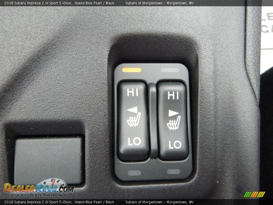 2018 Subaru Impreza 2.0i Sport 5-Door Island Blue Pearl / Black Photo #19