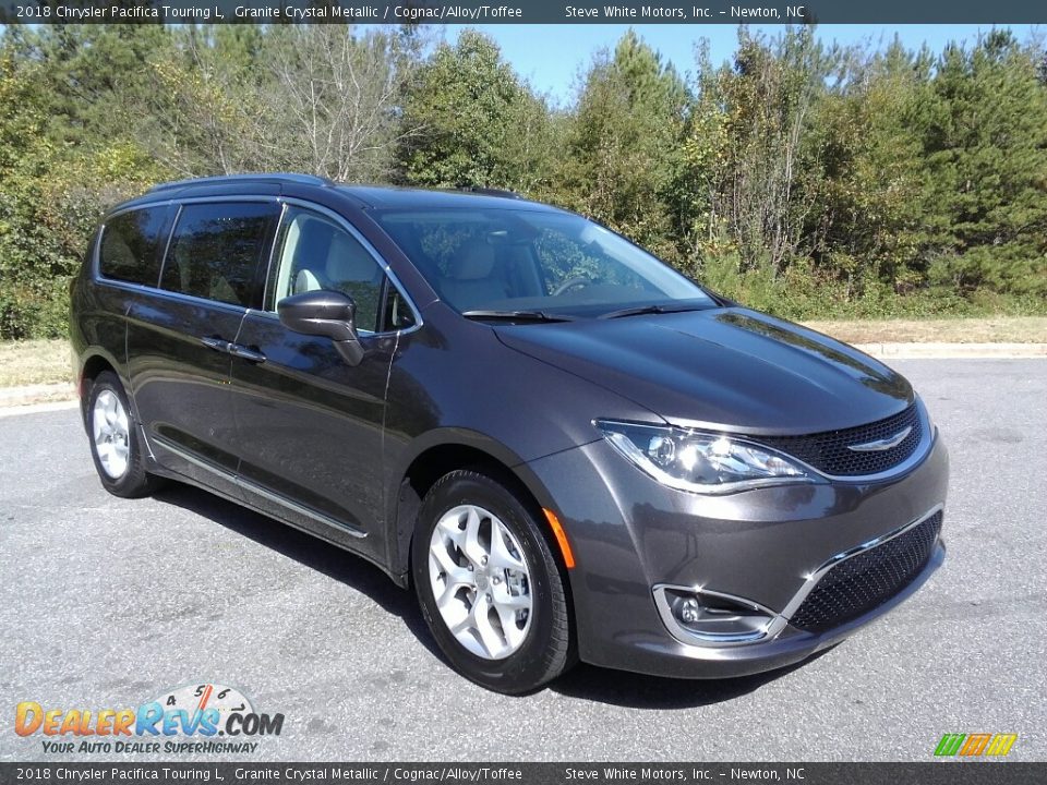 2018 Chrysler Pacifica Touring L Granite Crystal Metallic / Cognac/Alloy/Toffee Photo #4