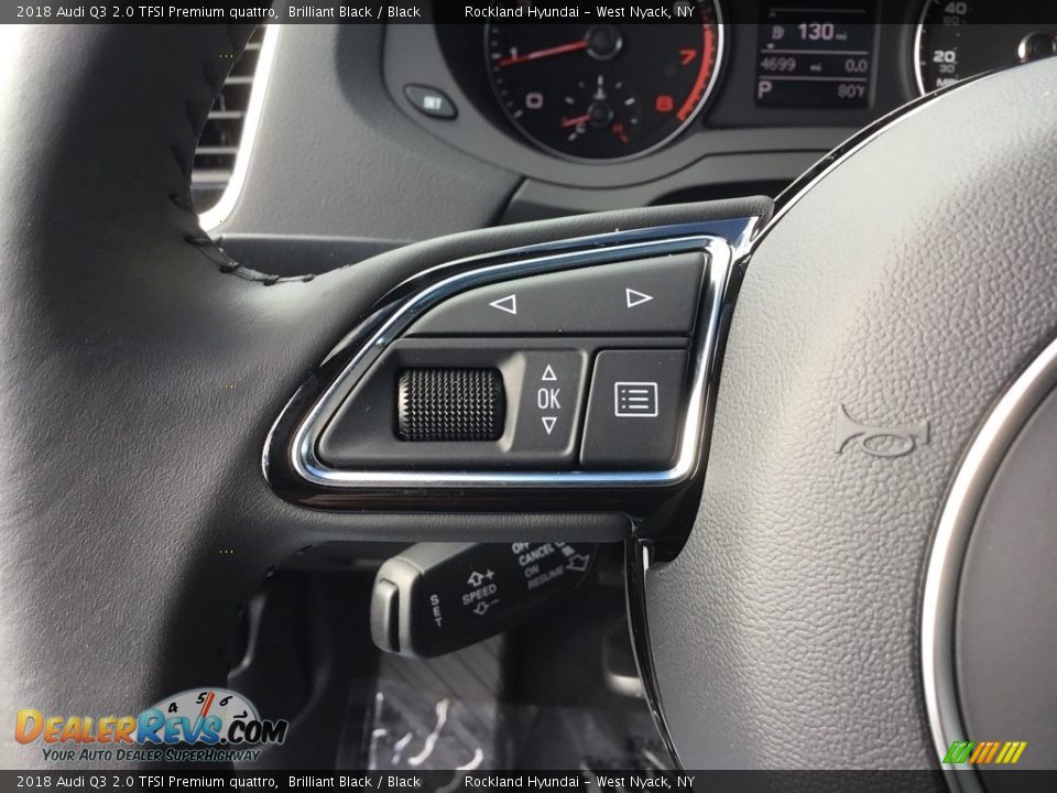 Controls of 2018 Audi Q3 2.0 TFSI Premium quattro Photo #16