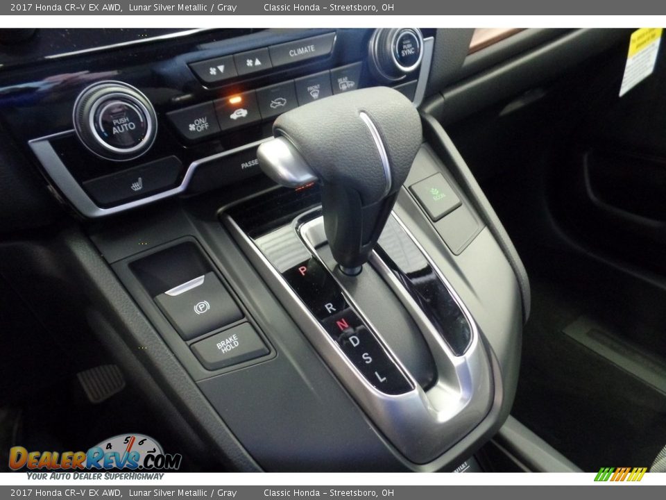 2017 Honda CR-V EX AWD Lunar Silver Metallic / Gray Photo #13
