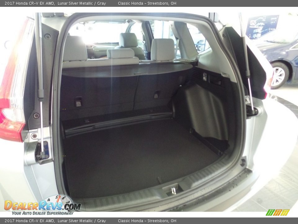 2017 Honda CR-V EX AWD Lunar Silver Metallic / Gray Photo #14