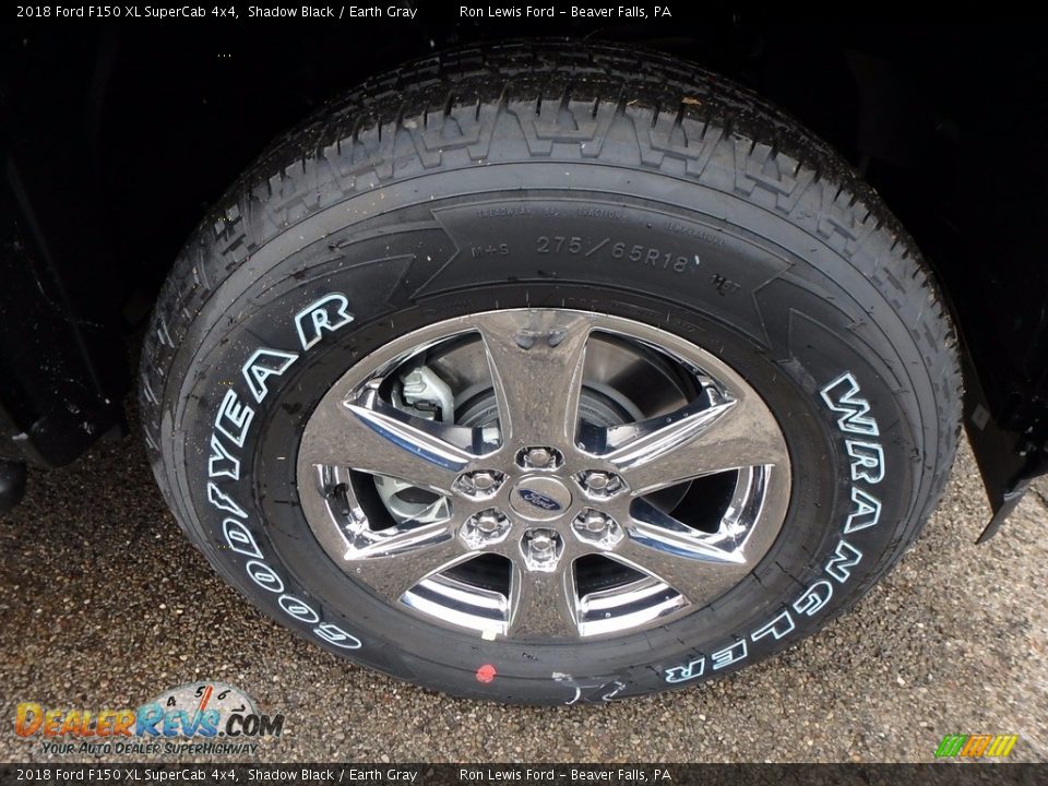 2018 Ford F150 XL SuperCab 4x4 Wheel Photo #9