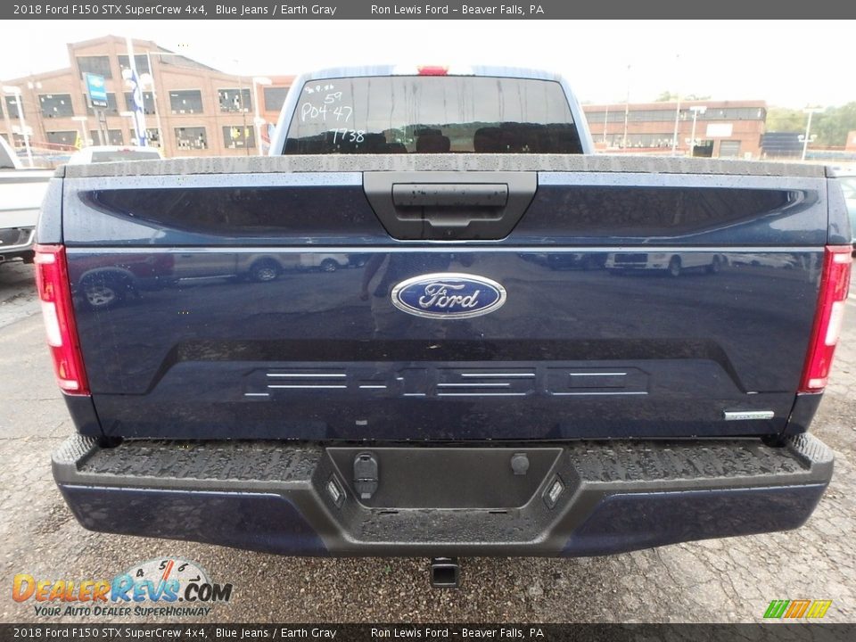 2018 Ford F150 STX SuperCrew 4x4 Blue Jeans / Earth Gray Photo #3