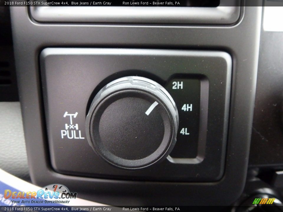 2018 Ford F150 STX SuperCrew 4x4 Blue Jeans / Earth Gray Photo #17
