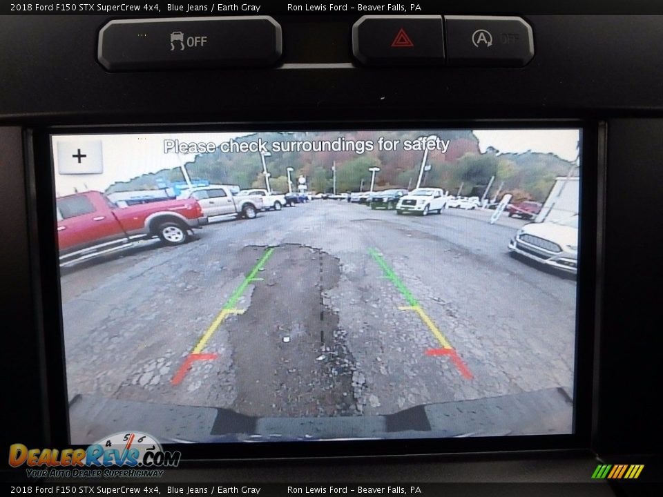 2018 Ford F150 STX SuperCrew 4x4 Blue Jeans / Earth Gray Photo #19
