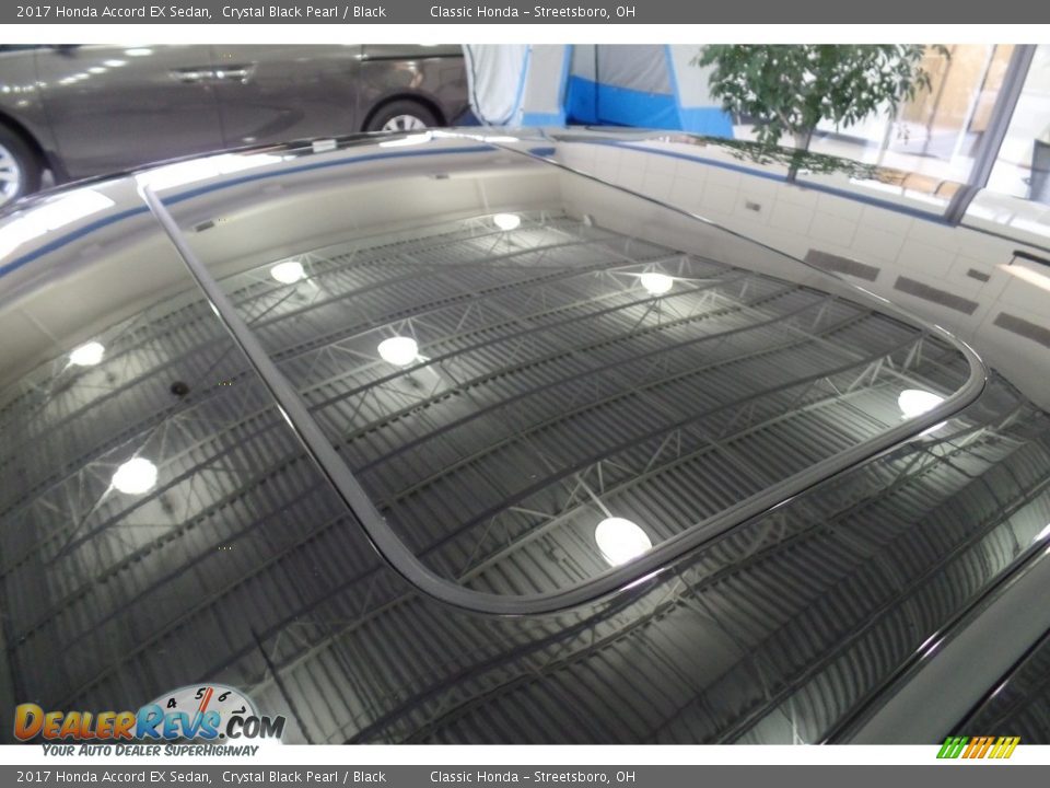2017 Honda Accord EX Sedan Crystal Black Pearl / Black Photo #12