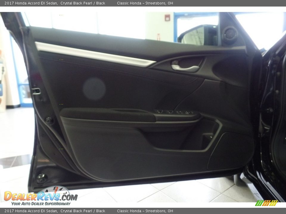2017 Honda Accord EX Sedan Crystal Black Pearl / Black Photo #13