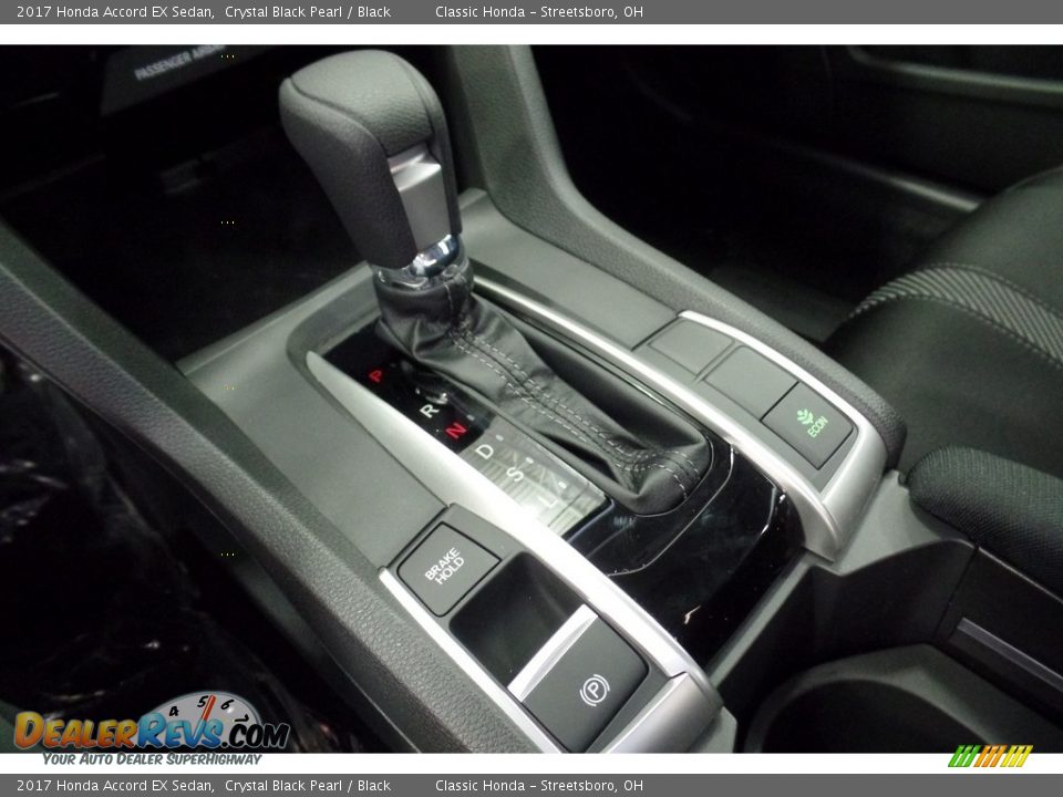 2017 Honda Accord EX Sedan Crystal Black Pearl / Black Photo #17