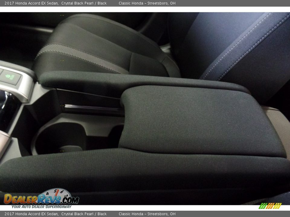 2017 Honda Accord EX Sedan Crystal Black Pearl / Black Photo #18