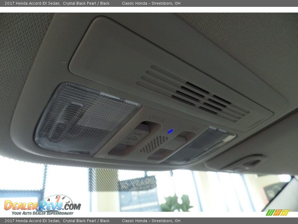 2017 Honda Accord EX Sedan Crystal Black Pearl / Black Photo #26