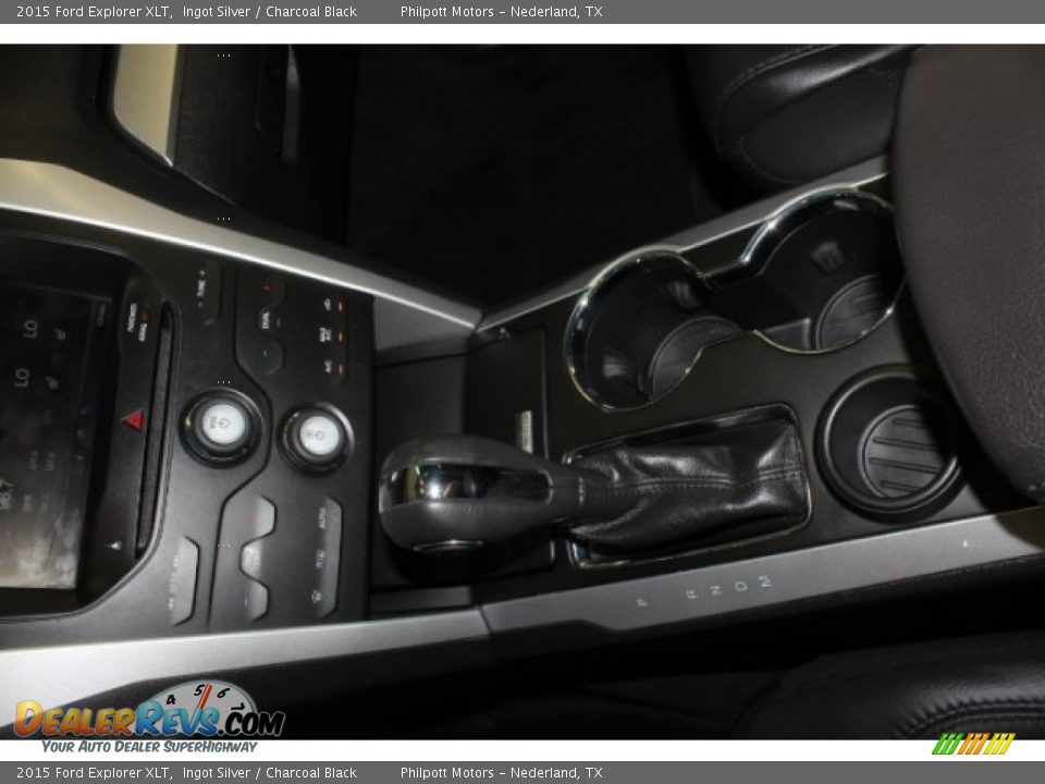 2015 Ford Explorer XLT Ingot Silver / Charcoal Black Photo #16
