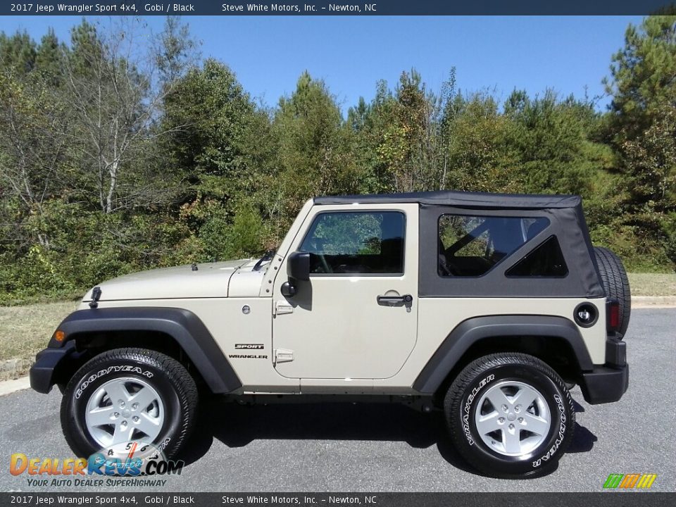 2017 Jeep Wrangler Sport 4x4 Gobi / Black Photo #1