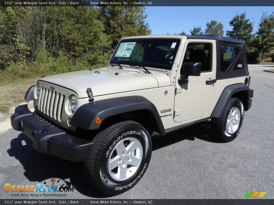 2017 Jeep Wrangler Sport 4x4 Gobi / Black Photo #2