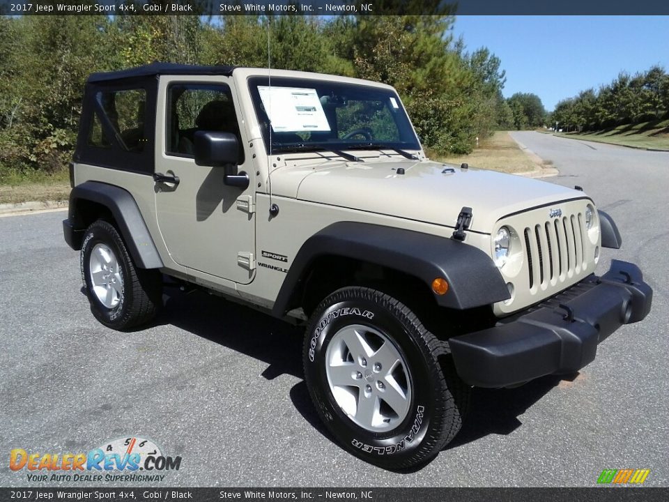2017 Jeep Wrangler Sport 4x4 Gobi / Black Photo #4