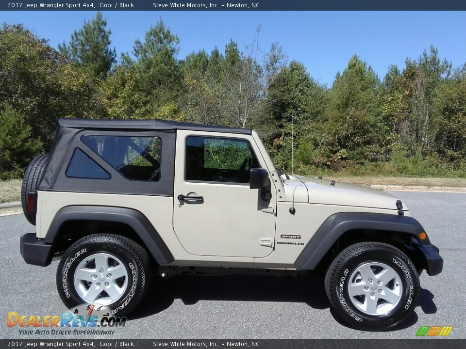 2017 Jeep Wrangler Sport 4x4 Gobi / Black Photo #5