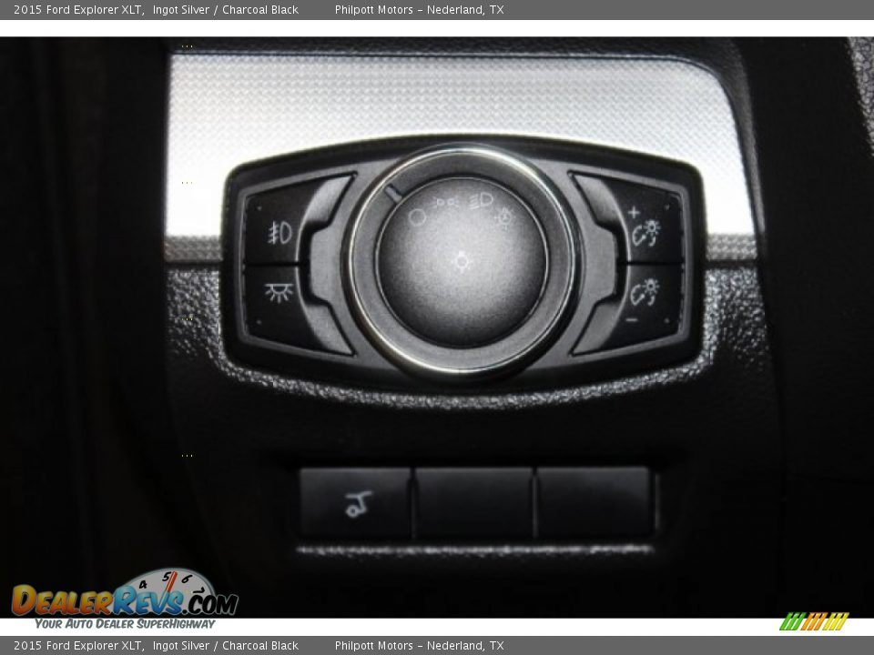 2015 Ford Explorer XLT Ingot Silver / Charcoal Black Photo #25