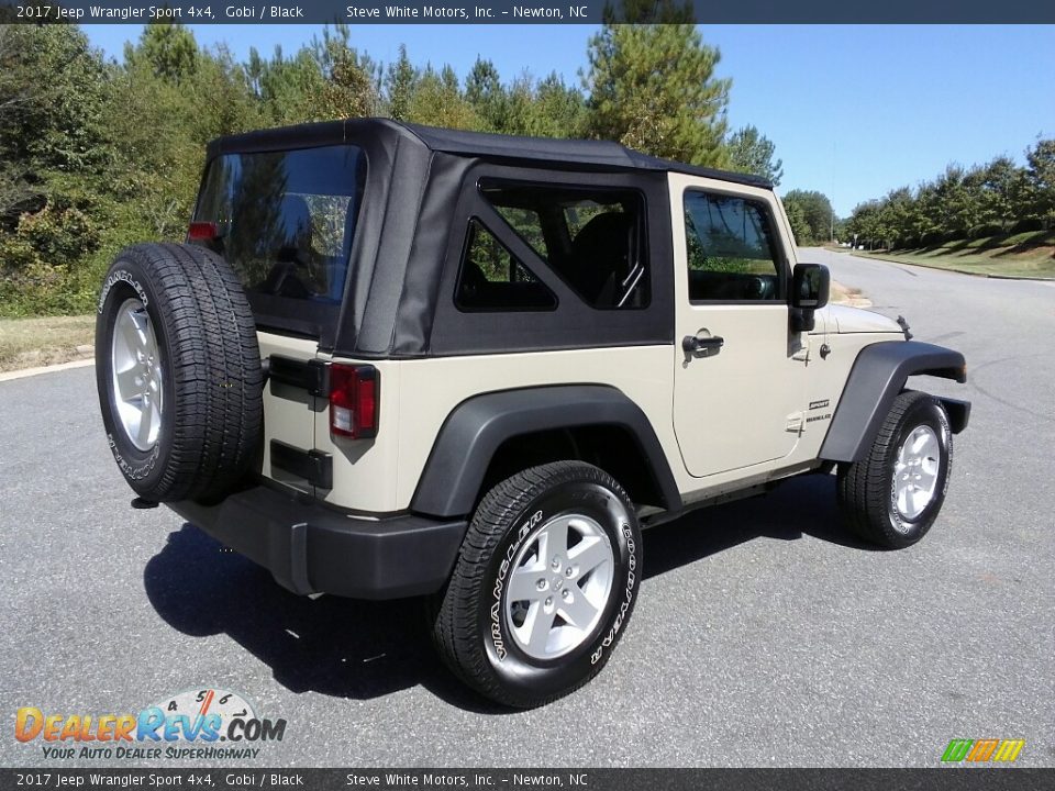 2017 Jeep Wrangler Sport 4x4 Gobi / Black Photo #6