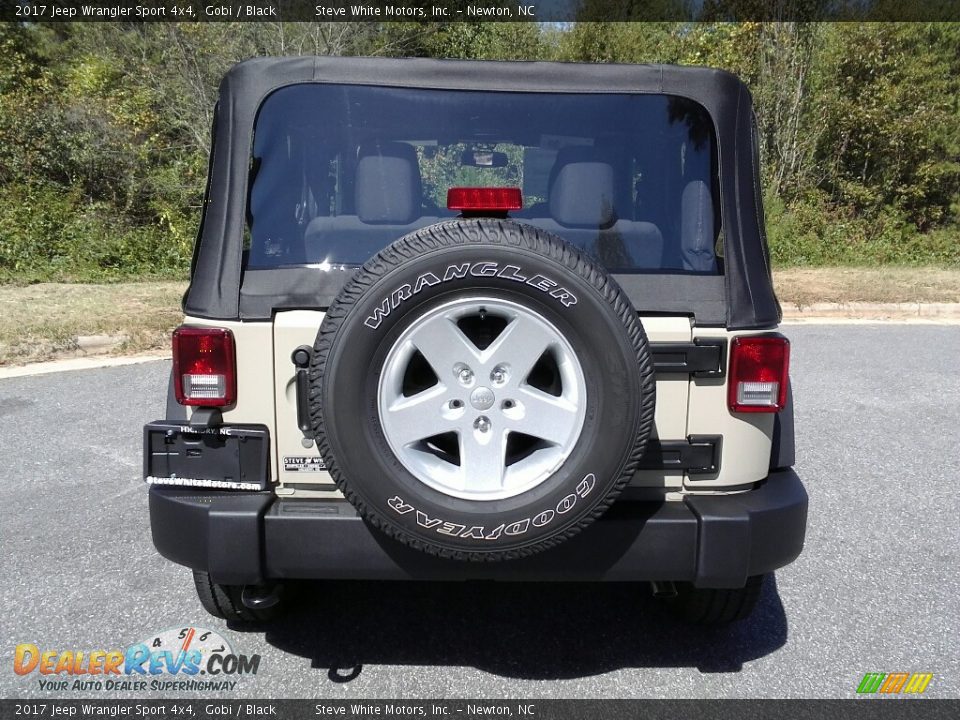 2017 Jeep Wrangler Sport 4x4 Gobi / Black Photo #7