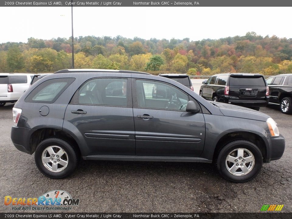 2009 Chevrolet Equinox LS AWD Cyber Gray Metallic / Light Gray Photo #5