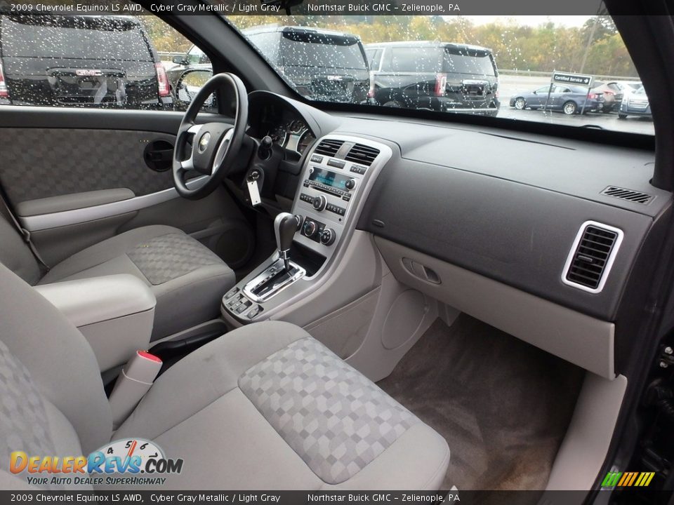 2009 Chevrolet Equinox LS AWD Cyber Gray Metallic / Light Gray Photo #6