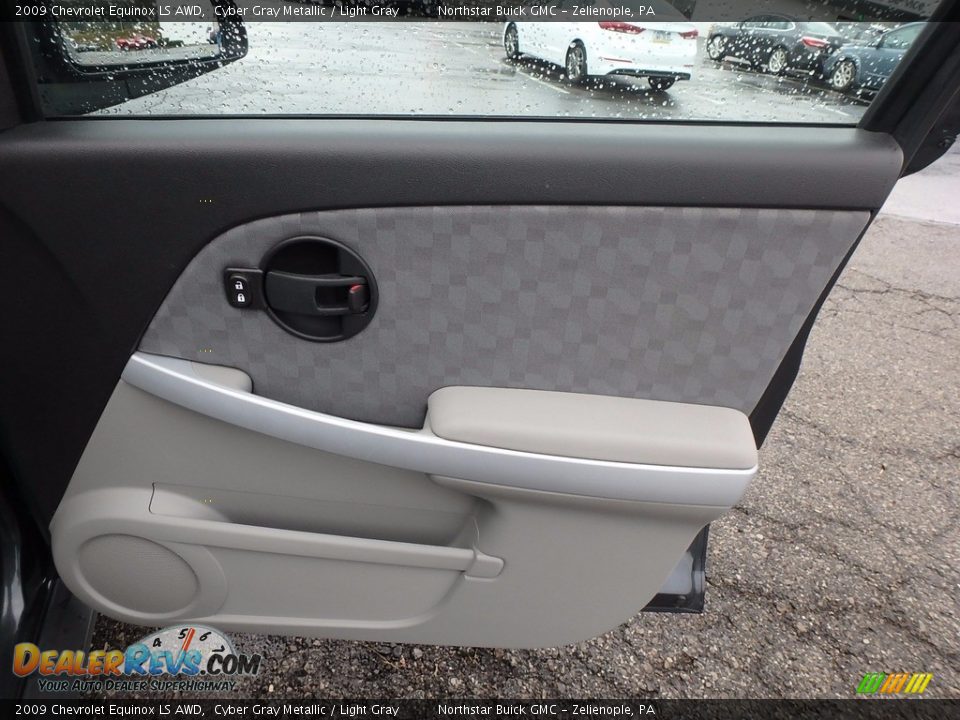 2009 Chevrolet Equinox LS AWD Cyber Gray Metallic / Light Gray Photo #7