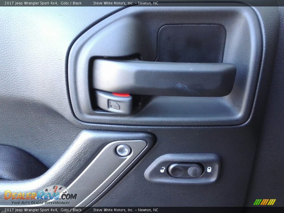 2017 Jeep Wrangler Sport 4x4 Gobi / Black Photo #9