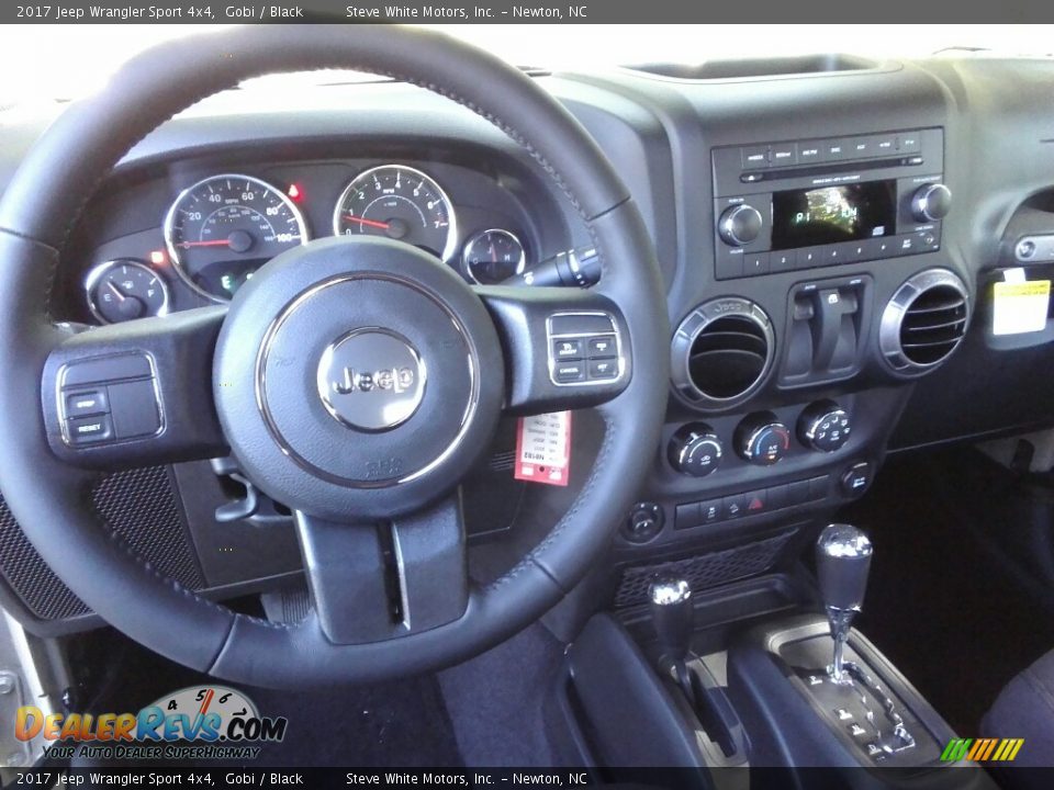 2017 Jeep Wrangler Sport 4x4 Gobi / Black Photo #10