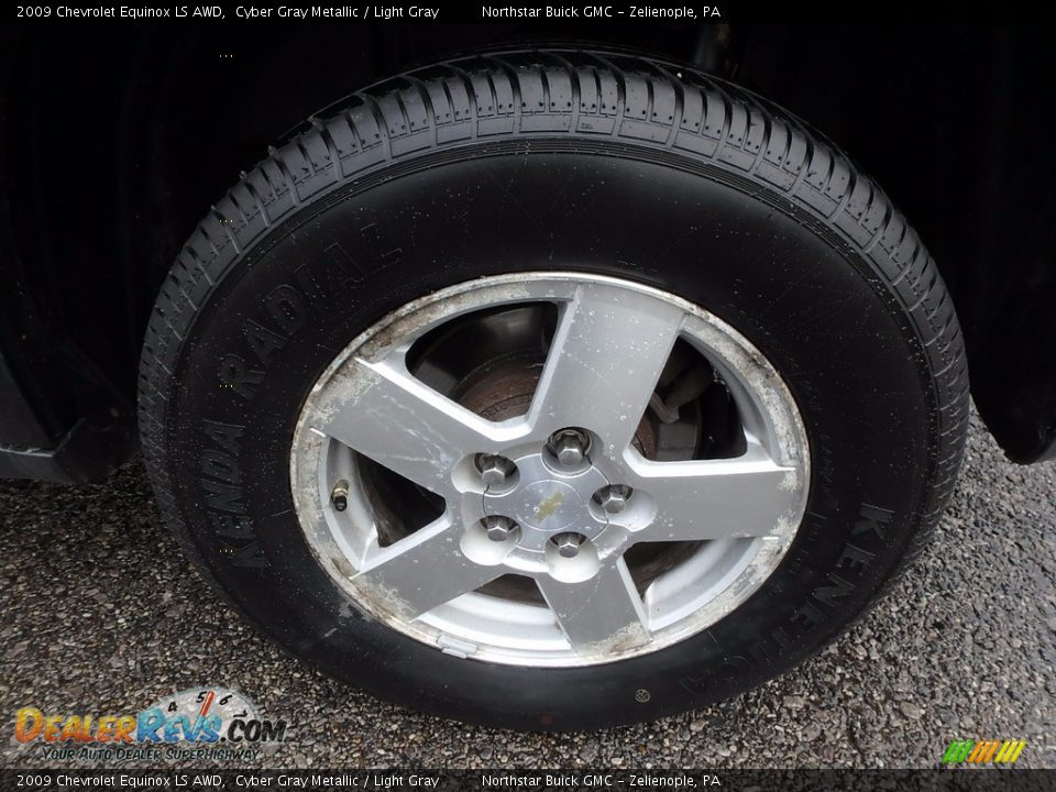 2009 Chevrolet Equinox LS AWD Cyber Gray Metallic / Light Gray Photo #14