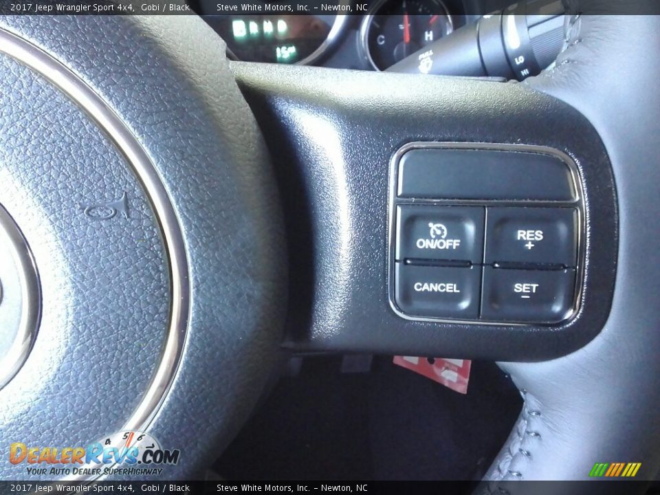 2017 Jeep Wrangler Sport 4x4 Gobi / Black Photo #17