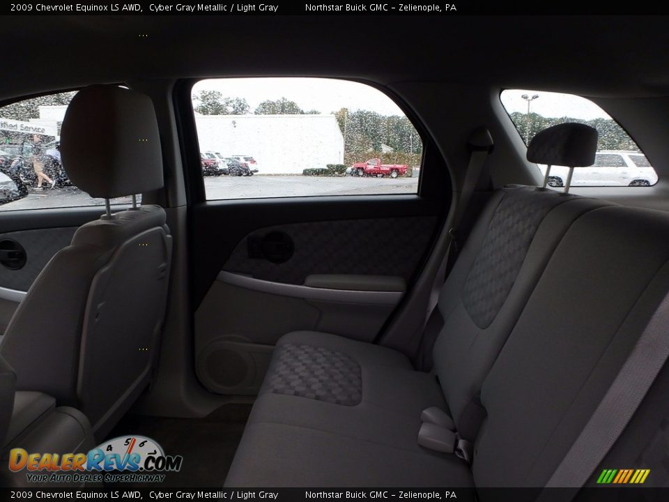 2009 Chevrolet Equinox LS AWD Cyber Gray Metallic / Light Gray Photo #16