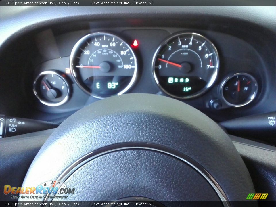 2017 Jeep Wrangler Sport 4x4 Gobi / Black Photo #19