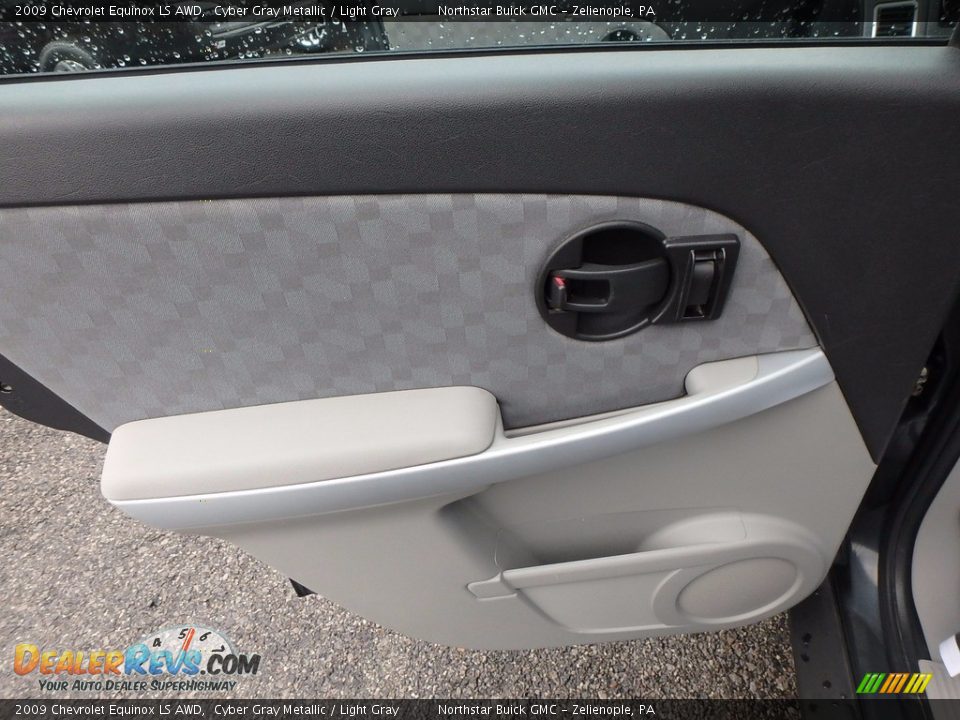 2009 Chevrolet Equinox LS AWD Cyber Gray Metallic / Light Gray Photo #19