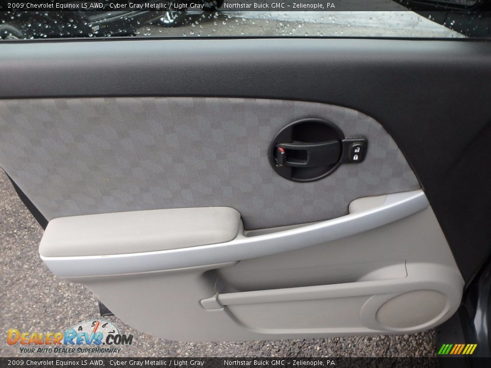 2009 Chevrolet Equinox LS AWD Cyber Gray Metallic / Light Gray Photo #21